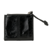 Prada Crinkled Bifold Wallet, &pound;175, Accessories, Black, Leather, Back view